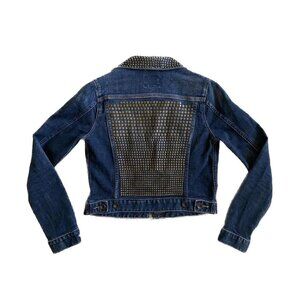 LUCKY BRAND STUDDED DENIM JACKET
